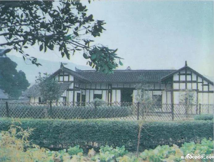 图为毛泽东、蔡和森、萧子升发起成立的新民学会旧址。