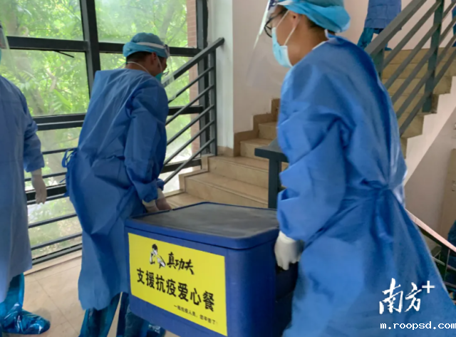 为让1.6万隔离中的师生吃上热饭,麻涌也是很拼了